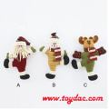 Felpa Navidad Animal Keychain